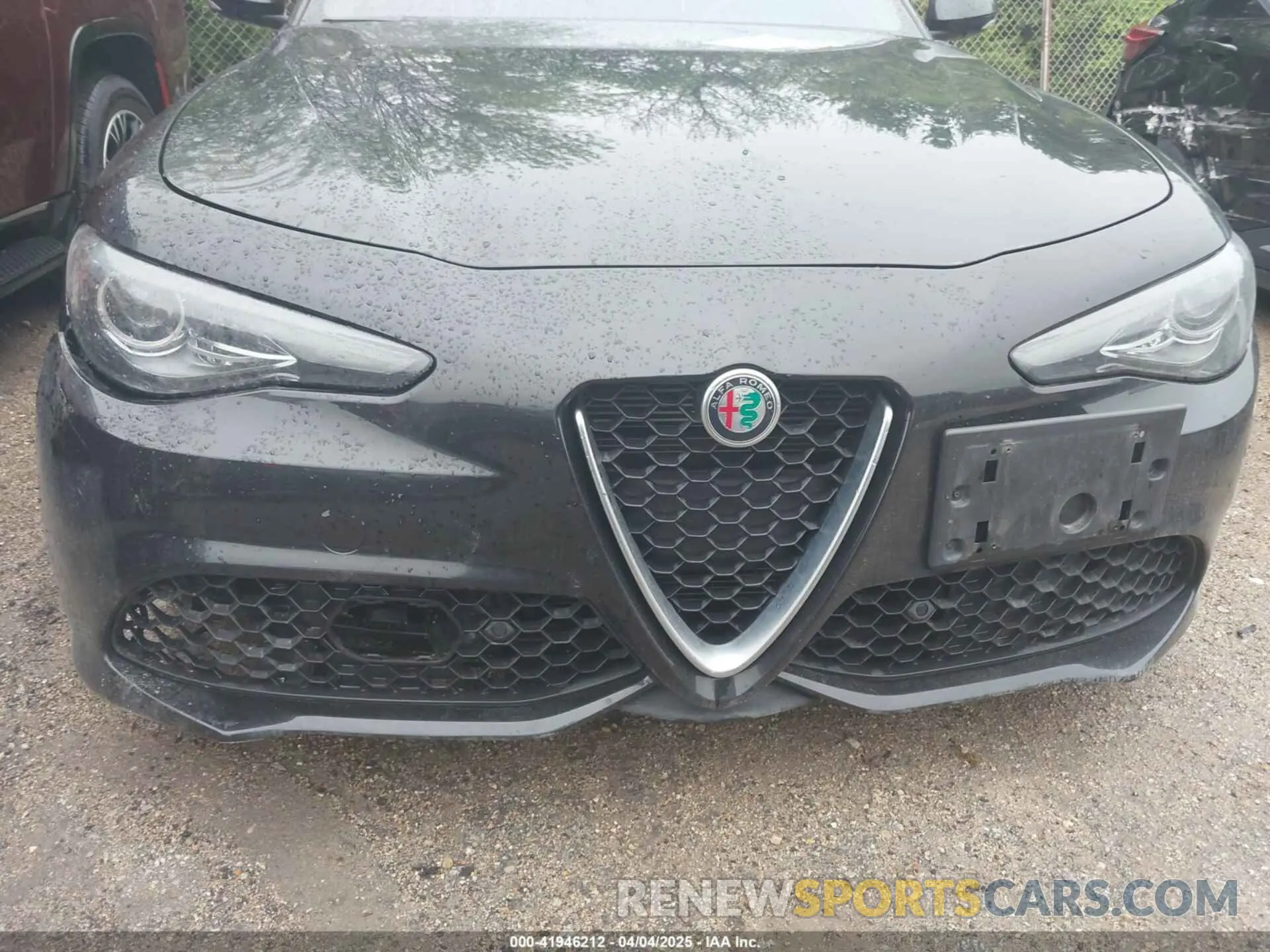 6 fotografías del automóvil dañado ZARFAMBN9N7656614 ALFA ROMEO GIULIA 2022