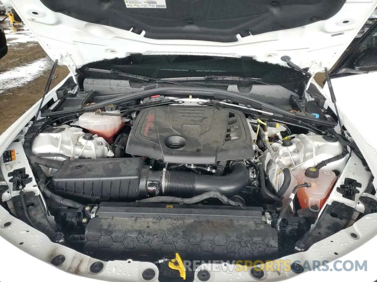 11 fotografías del automóvil dañado ZARFAMBN6P7669436 ALFA ROMEO GIULIA 2023