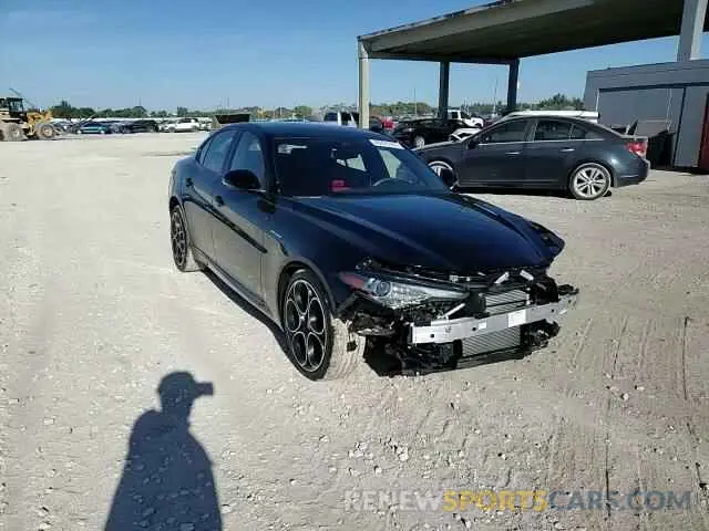 14 fotografías del automóvil dañado ZARFAMBN1N7654274 ALFA ROMEO GIULIA SUP 2022