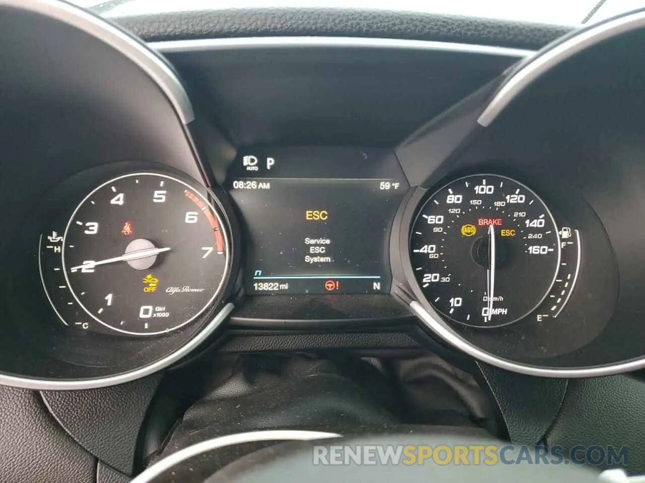 9 fotografías del automóvil dañado ZARFAMBN1N7663010 ALFA ROMEO GIULIA SUP 2022