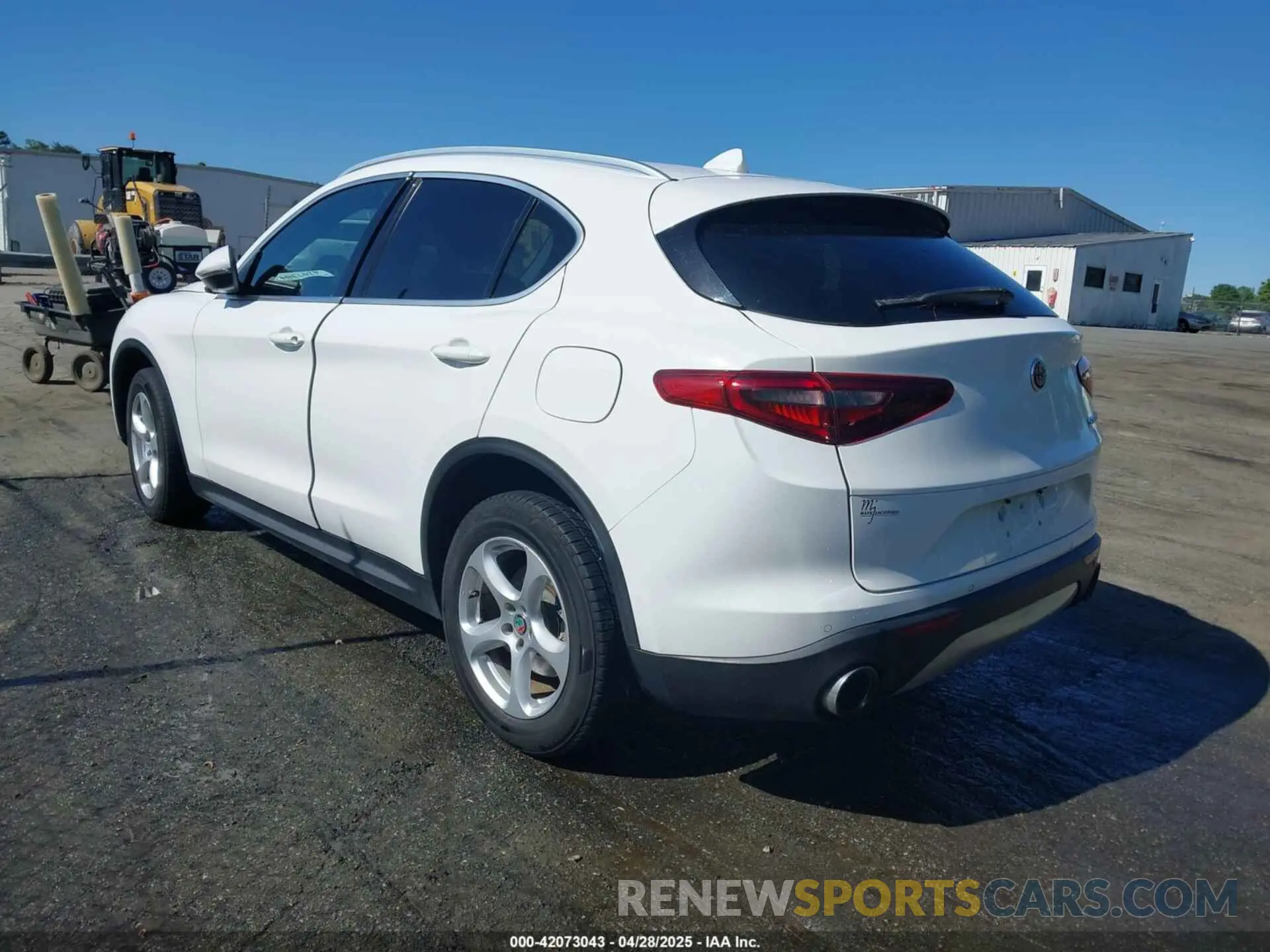 3 fotografías del automóvil dañado ZASPAJAN0K7C41814 ALFA ROMEO STELVIO 2019