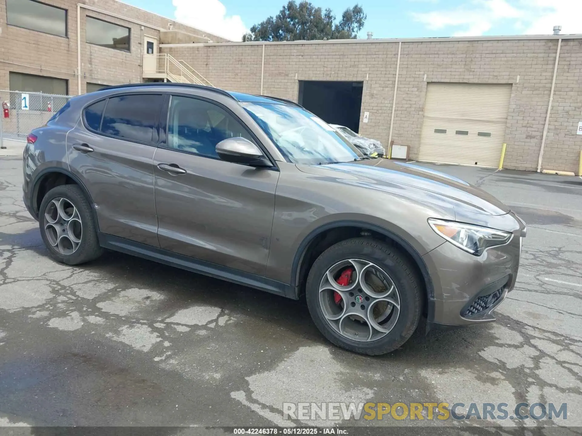 1 fotografías del automóvil dañado ZASPAJAN2K7C48523 ALFA ROMEO STELVIO 2019
