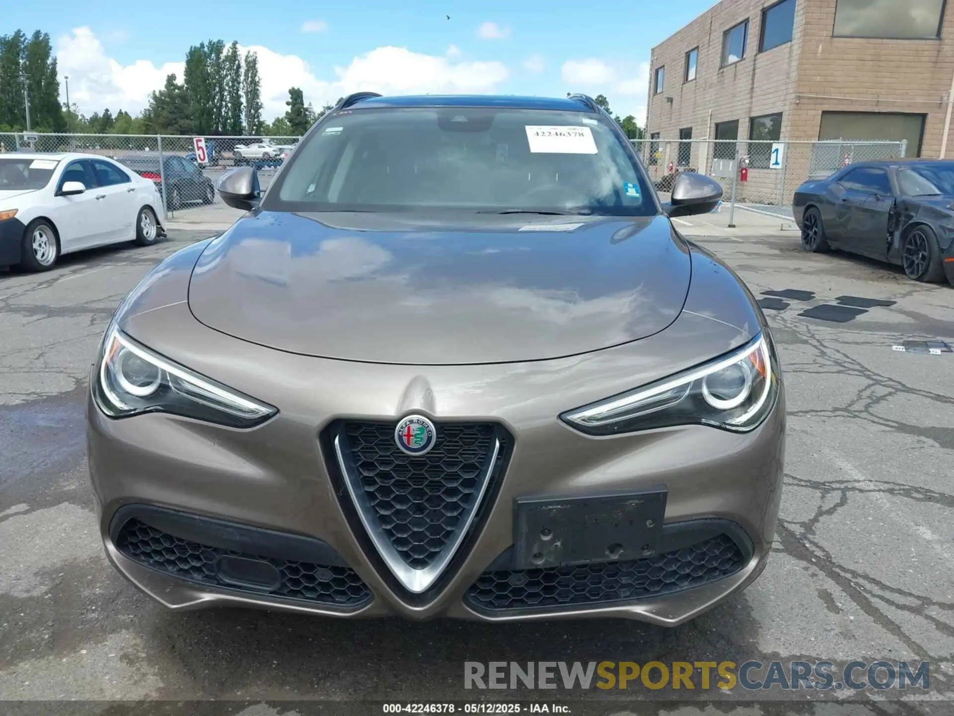 12 fotografías del automóvil dañado ZASPAJAN2K7C48523 ALFA ROMEO STELVIO 2019