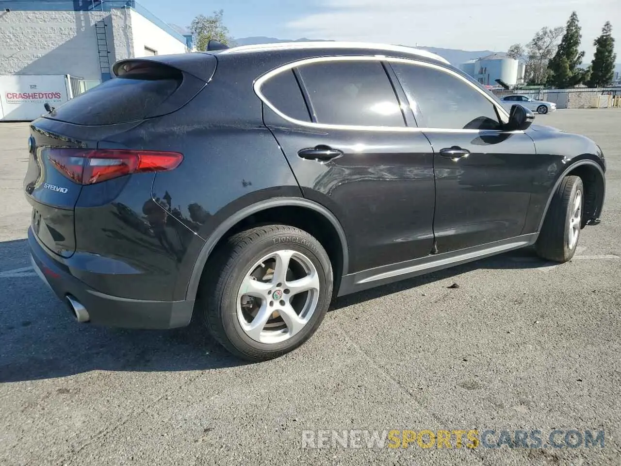 3 fotografías del automóvil dañado ZASPAJAN2K7C71283 ALFA ROMEO STELVIO 2019