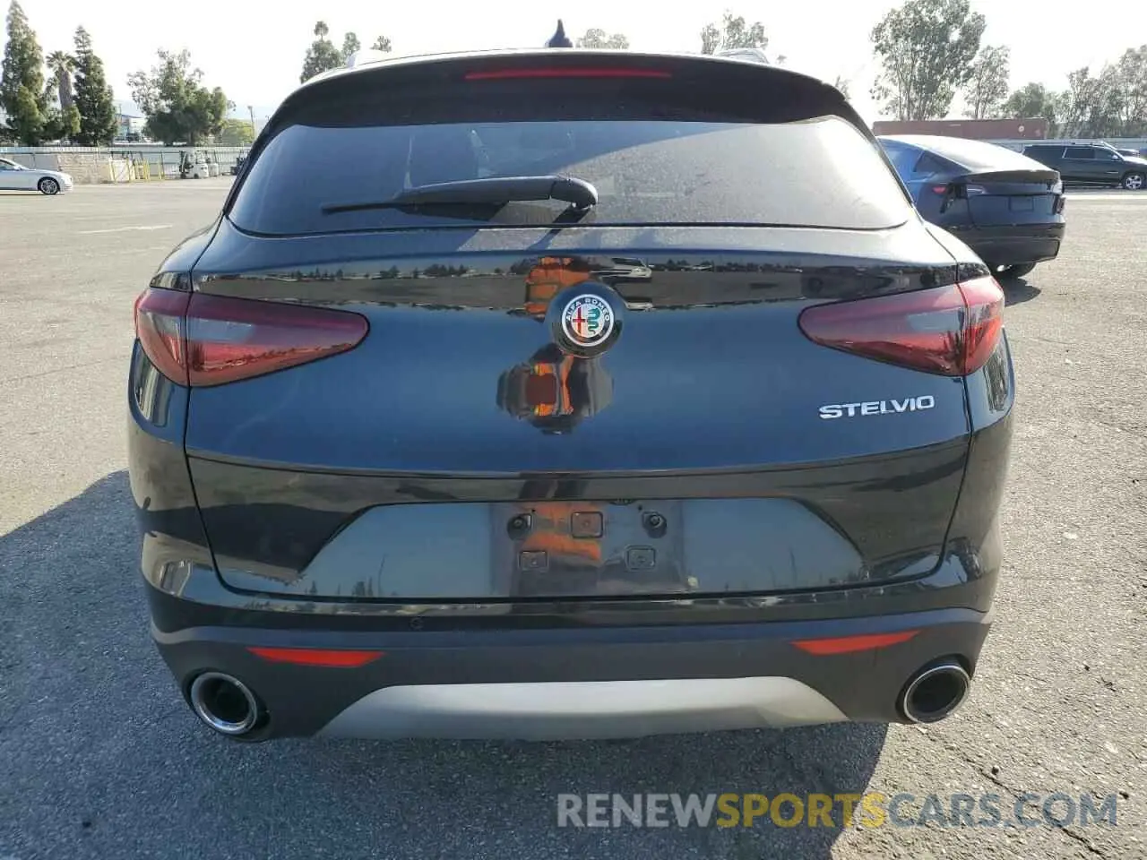 6 fotografías del automóvil dañado ZASPAJAN2K7C71283 ALFA ROMEO STELVIO 2019