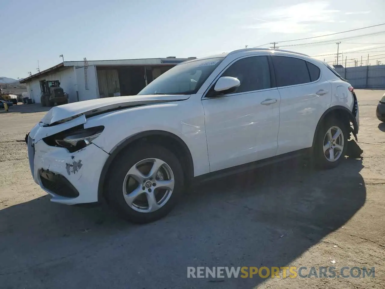 1 fotografías del automóvil dañado ZASPAJAN3K7C72152 ALFA ROMEO STELVIO 2019