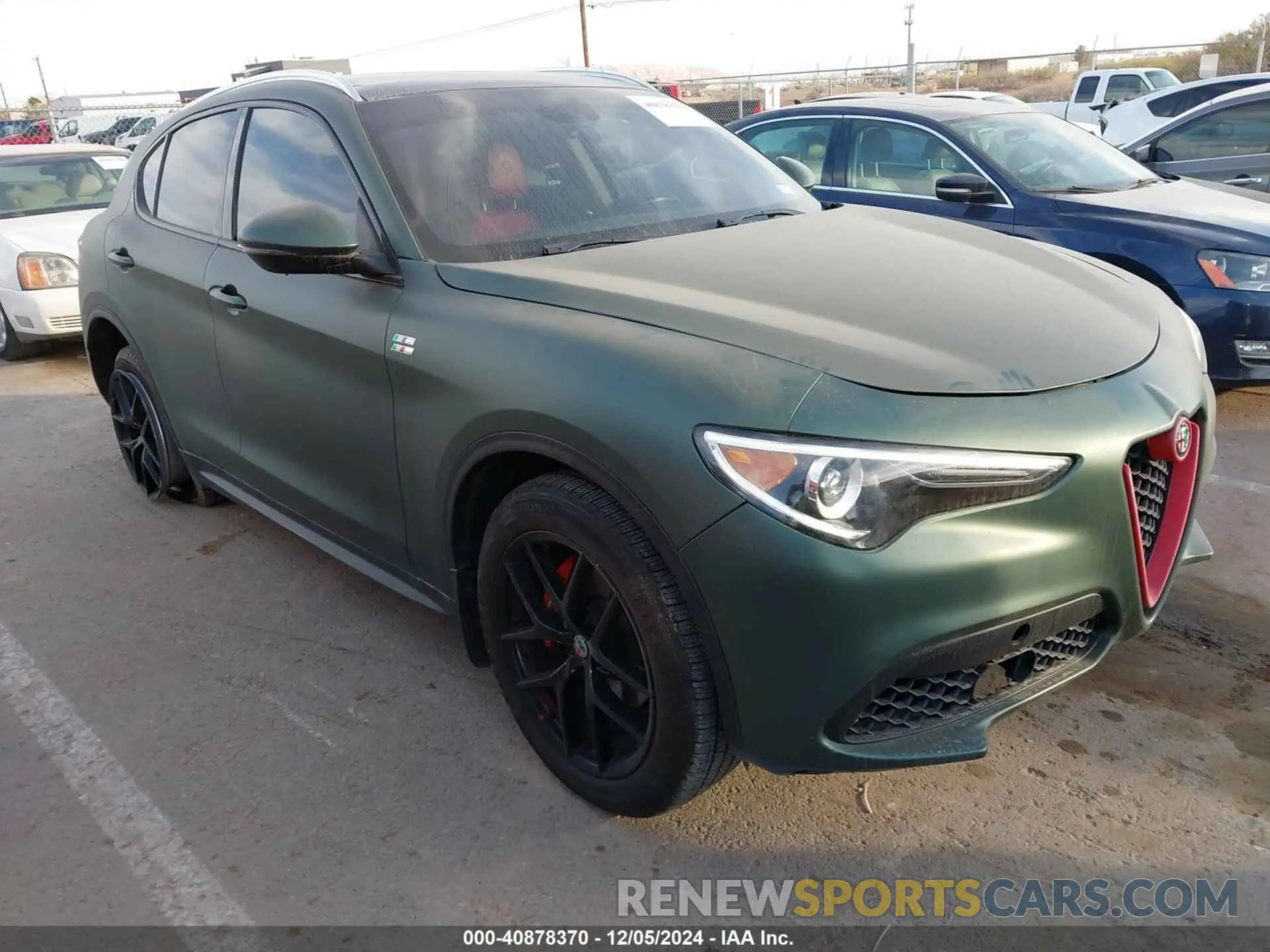 1 fotografías del automóvil dañado ZASPAKAN1K7C30911 ALFA ROMEO STELVIO 2019