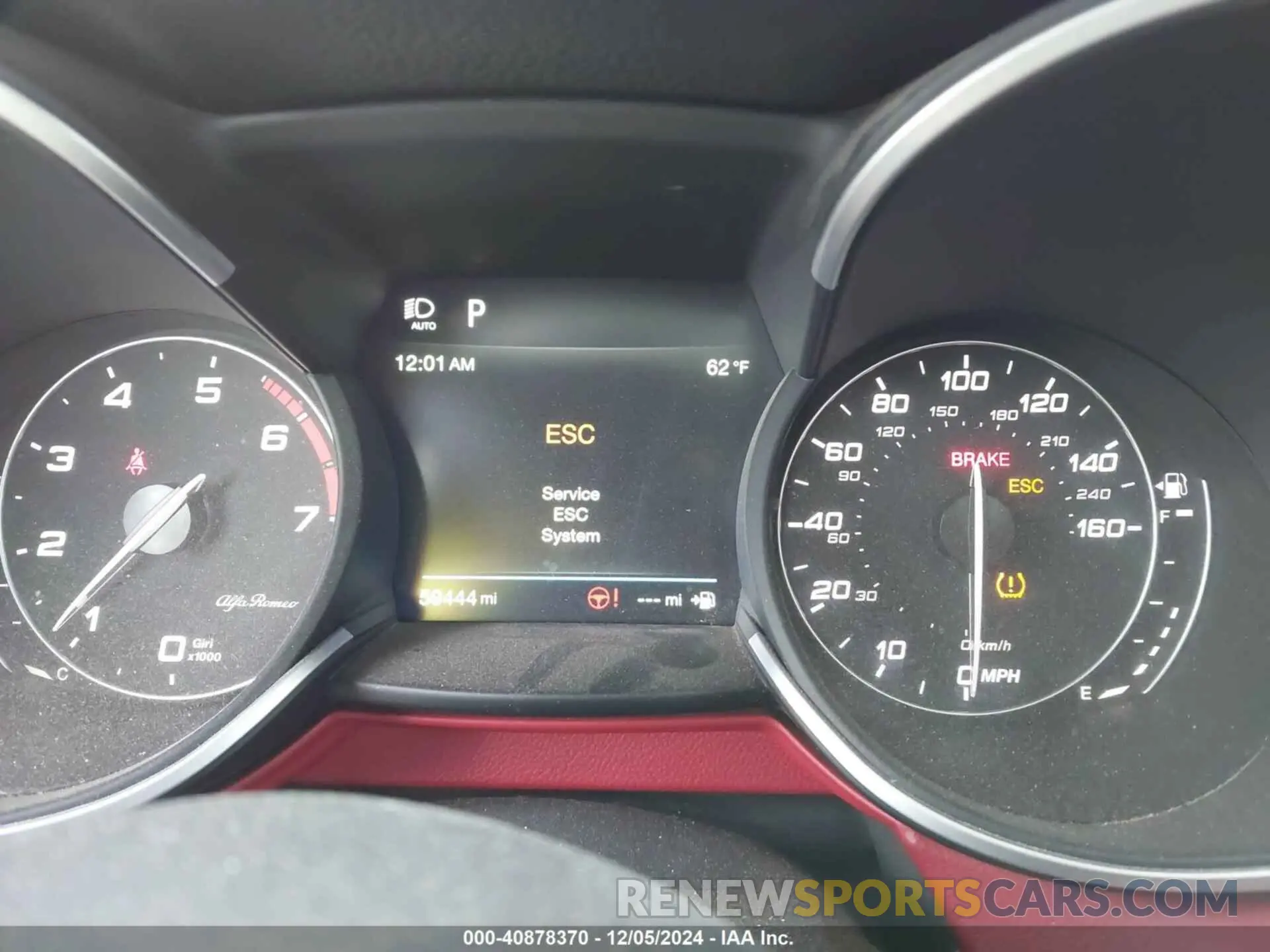 7 fotografías del automóvil dañado ZASPAKAN1K7C30911 ALFA ROMEO STELVIO 2019
