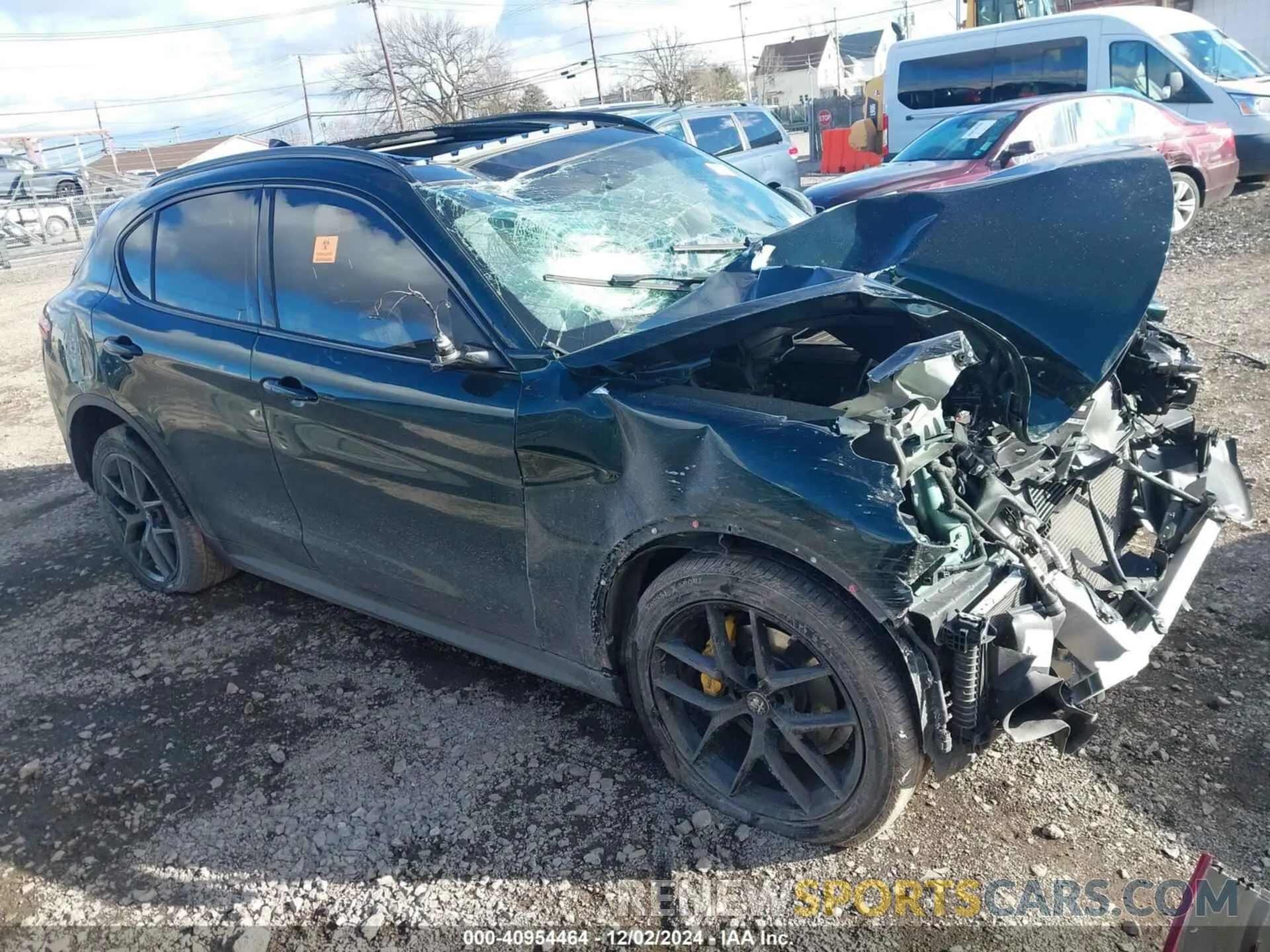 1 fotografías del automóvil dañado ZASPAKAN4K7C40834 ALFA ROMEO STELVIO 2019