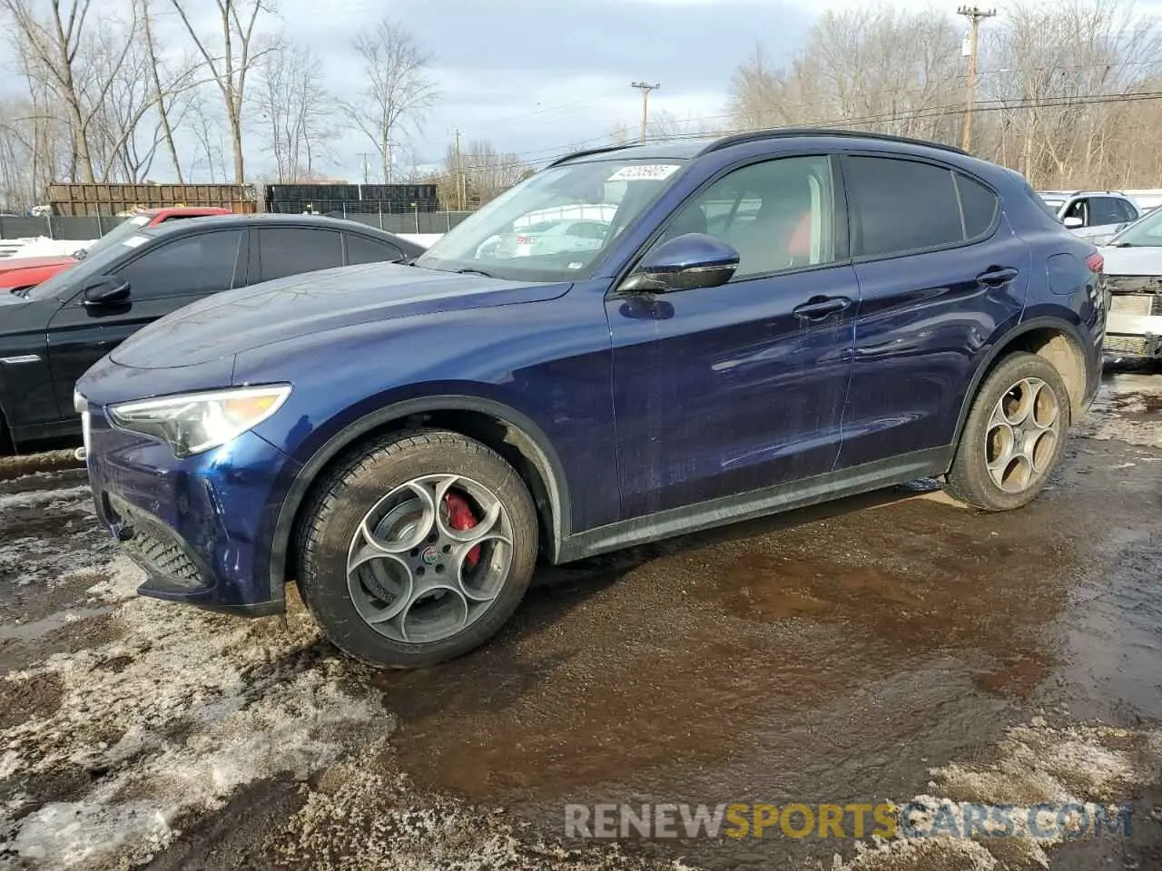 1 fotografías del automóvil dañado ZASPAKAN8K7C59404 ALFA ROMEO STELVIO 2019