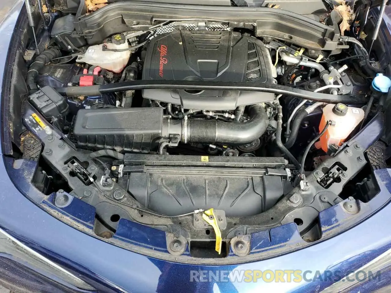 12 fotografías del automóvil dañado ZASPAKAN8K7C59404 ALFA ROMEO STELVIO 2019