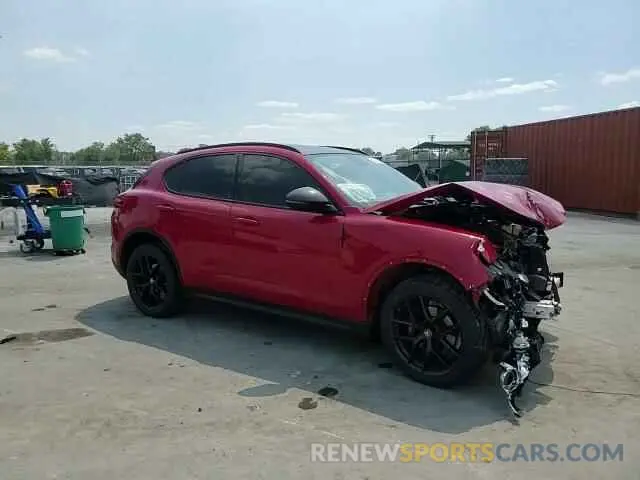 12 fotografías del automóvil dañado ZASPAKANXK7C70355 ALFA ROMEO STELVIO 2019