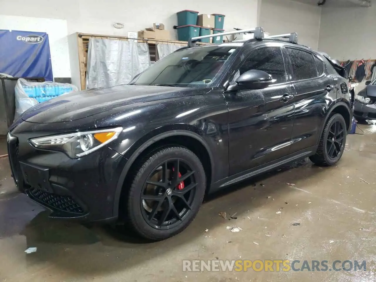1 fotografías del automóvil dañado ZASPAKBN1K7C38232 ALFA ROMEO STELVIO 2019
