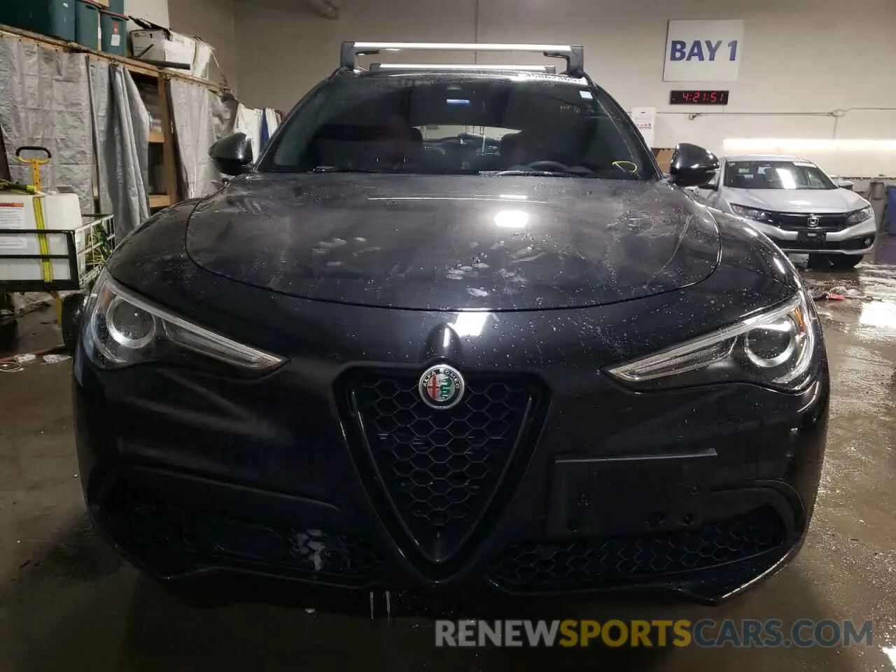 5 fotografías del automóvil dañado ZASPAKBN1K7C38232 ALFA ROMEO STELVIO 2019