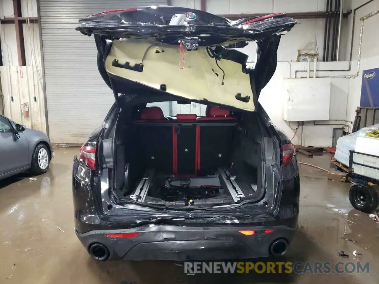 6 fotografías del automóvil dañado ZASPAKBN1K7C38232 ALFA ROMEO STELVIO 2019