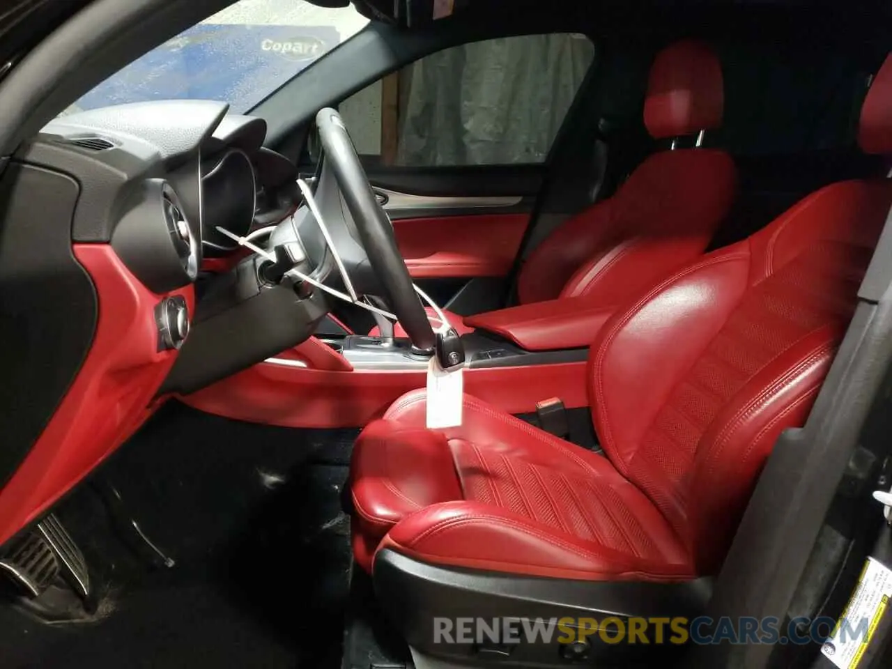 7 fotografías del automóvil dañado ZASPAKBN1K7C38232 ALFA ROMEO STELVIO 2019