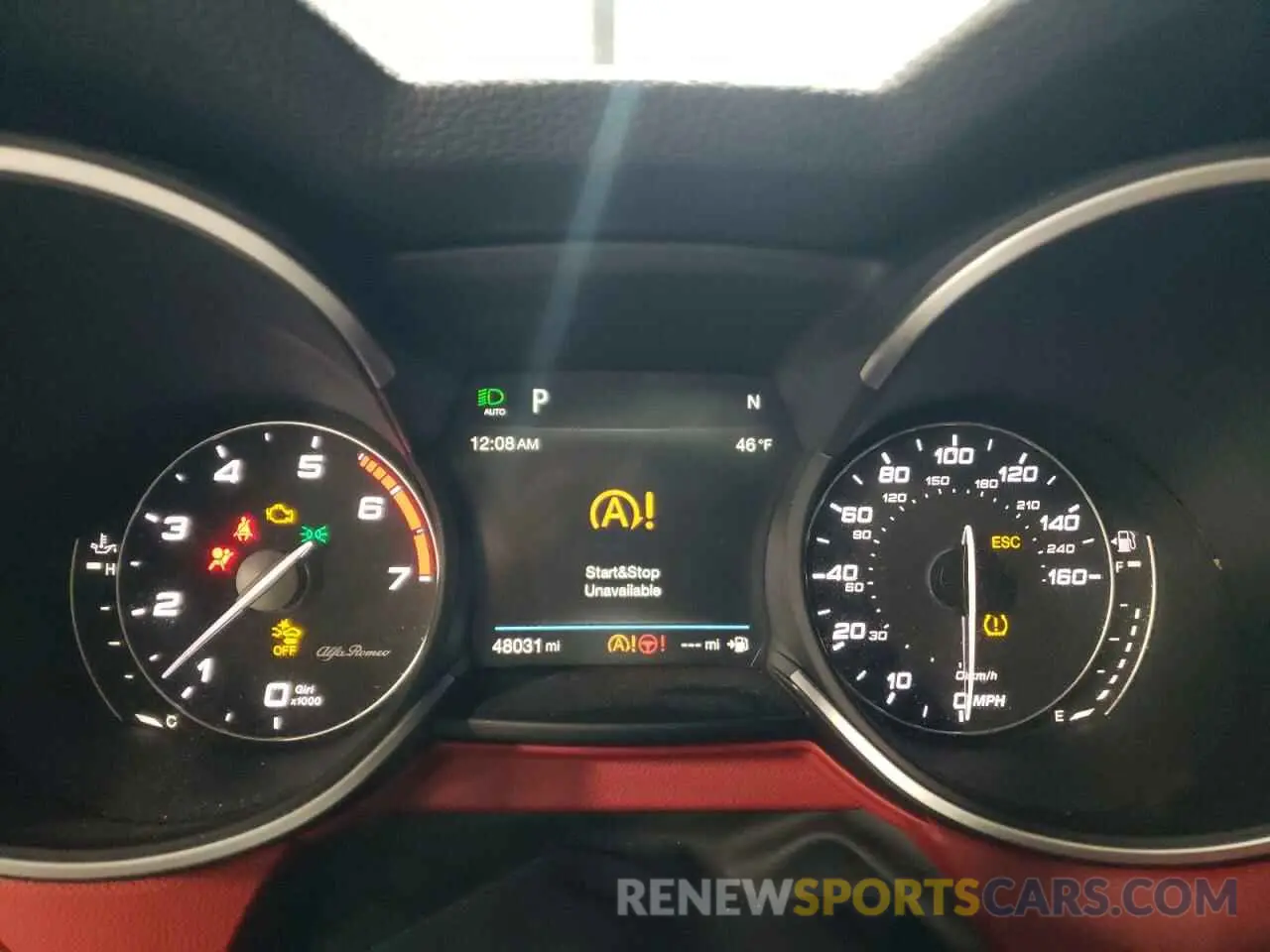 9 fotografías del automóvil dañado ZASPAKBN1K7C38232 ALFA ROMEO STELVIO 2019