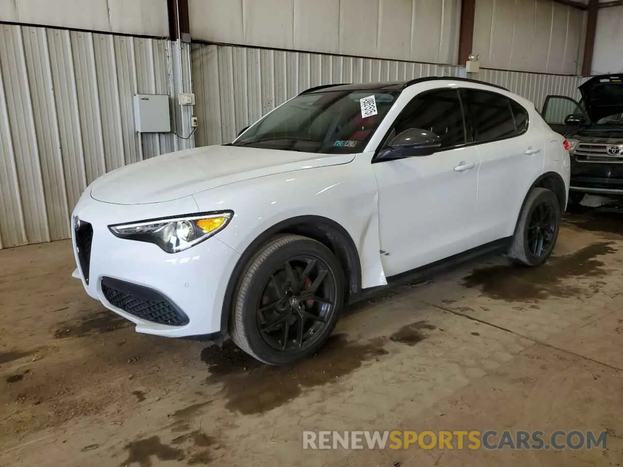 1 fotografías del automóvil dañado ZASPAKBN2K7C43312 ALFA ROMEO STELVIO 2019