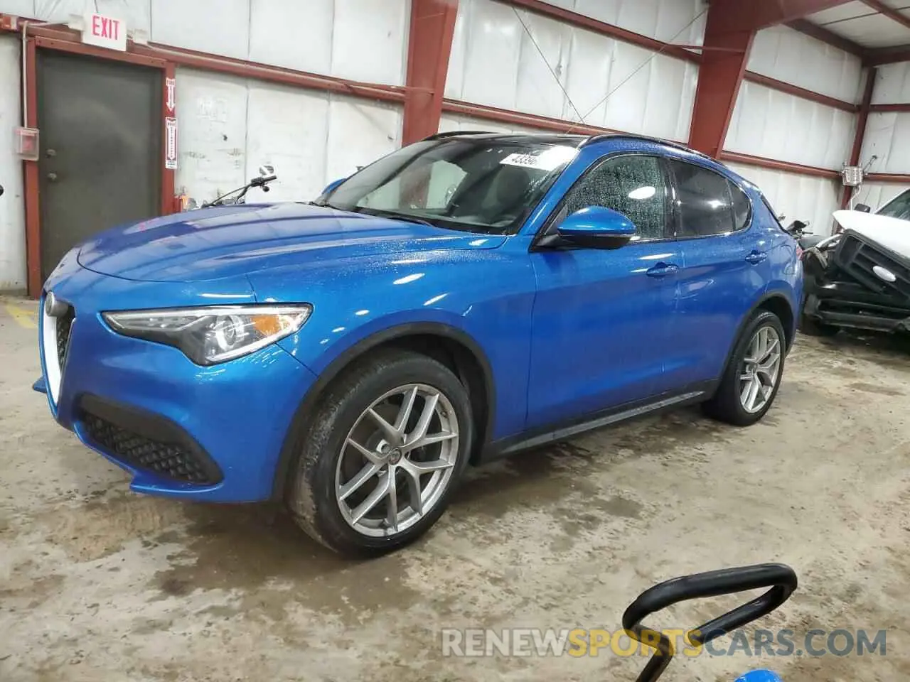 1 fotografías del automóvil dañado ZASPAKBN2K7C55928 ALFA ROMEO STELVIO 2019