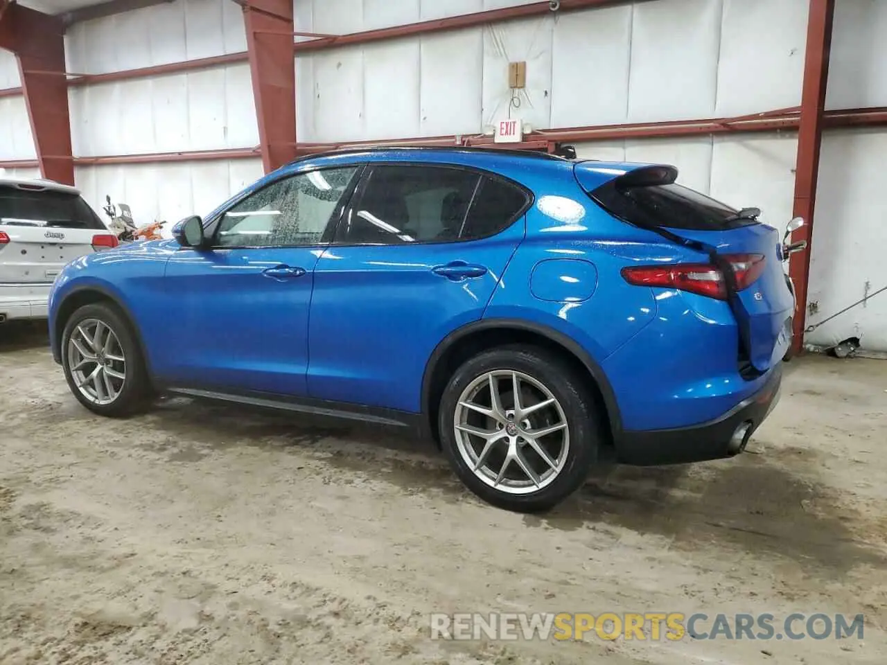 2 fotografías del automóvil dañado ZASPAKBN2K7C55928 ALFA ROMEO STELVIO 2019