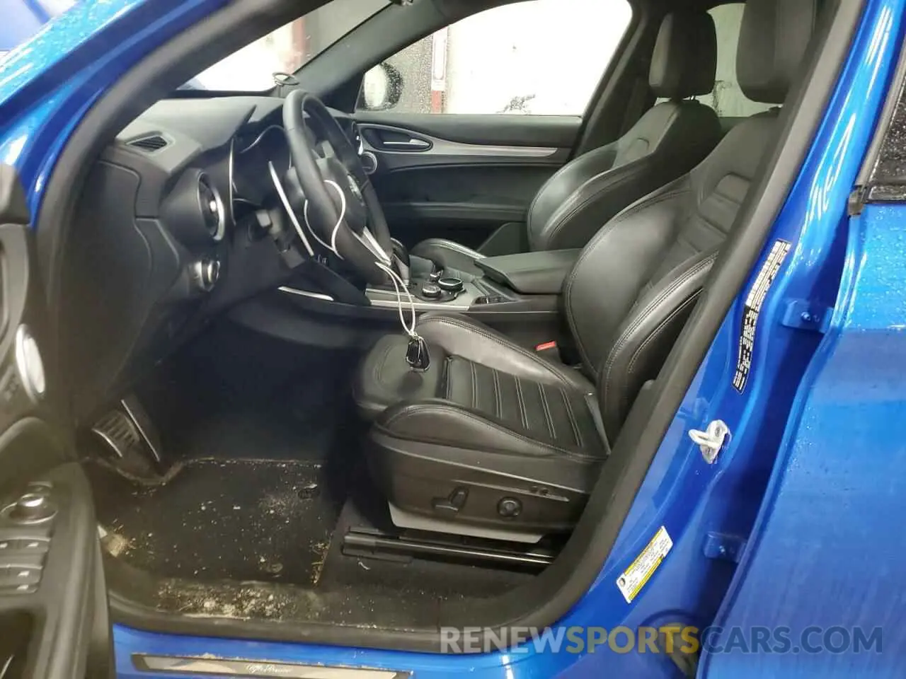 7 fotografías del automóvil dañado ZASPAKBN2K7C55928 ALFA ROMEO STELVIO 2019