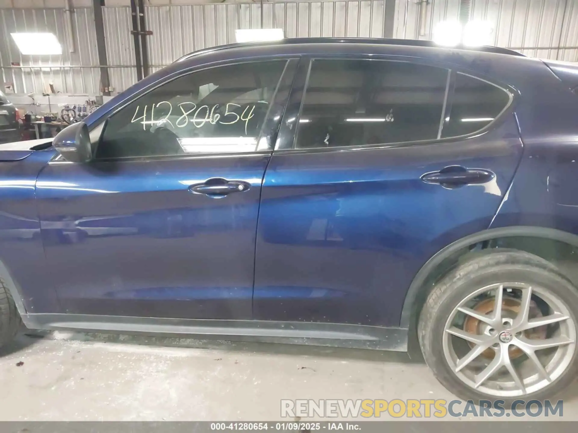 15 fotografías del automóvil dañado ZASPAKBN4K7C31744 ALFA ROMEO STELVIO 2019