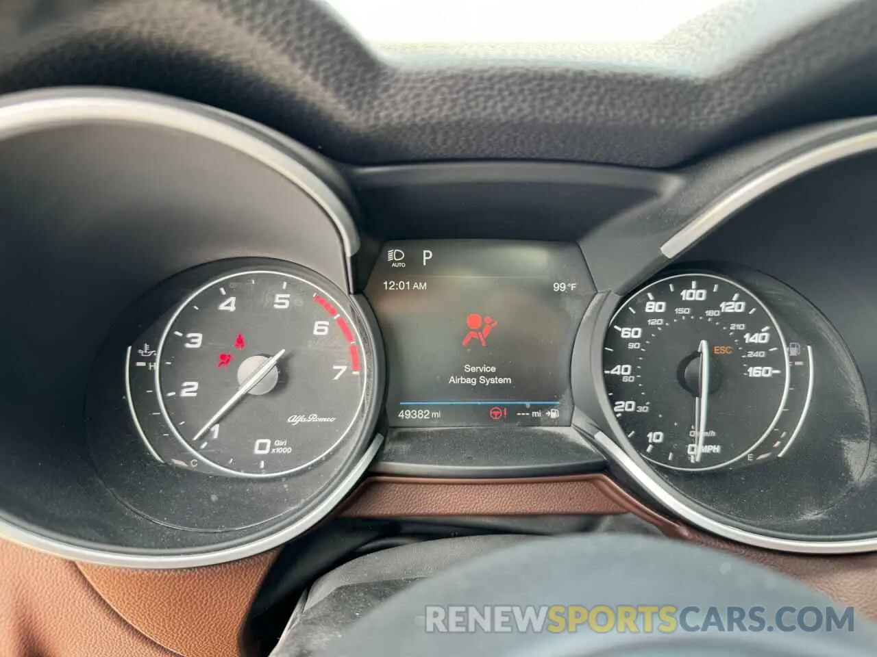 9 fotografías del automóvil dañado ZASPAKBN4K7C50293 ALFA ROMEO STELVIO 2019