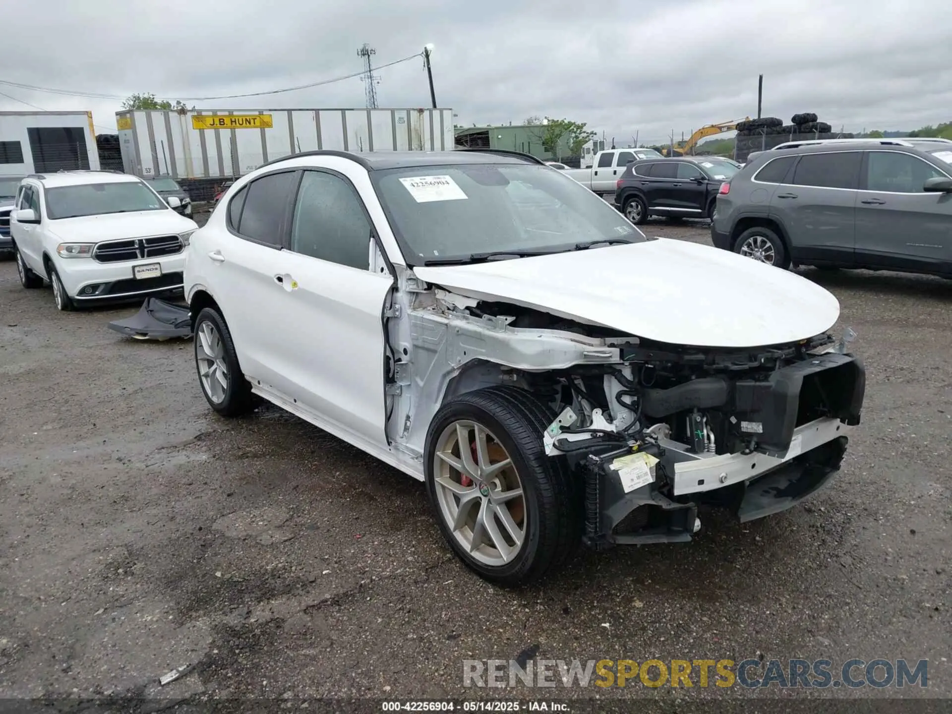 1 fotografías del automóvil dañado ZASPAKBN4K7C51007 ALFA ROMEO STELVIO 2019