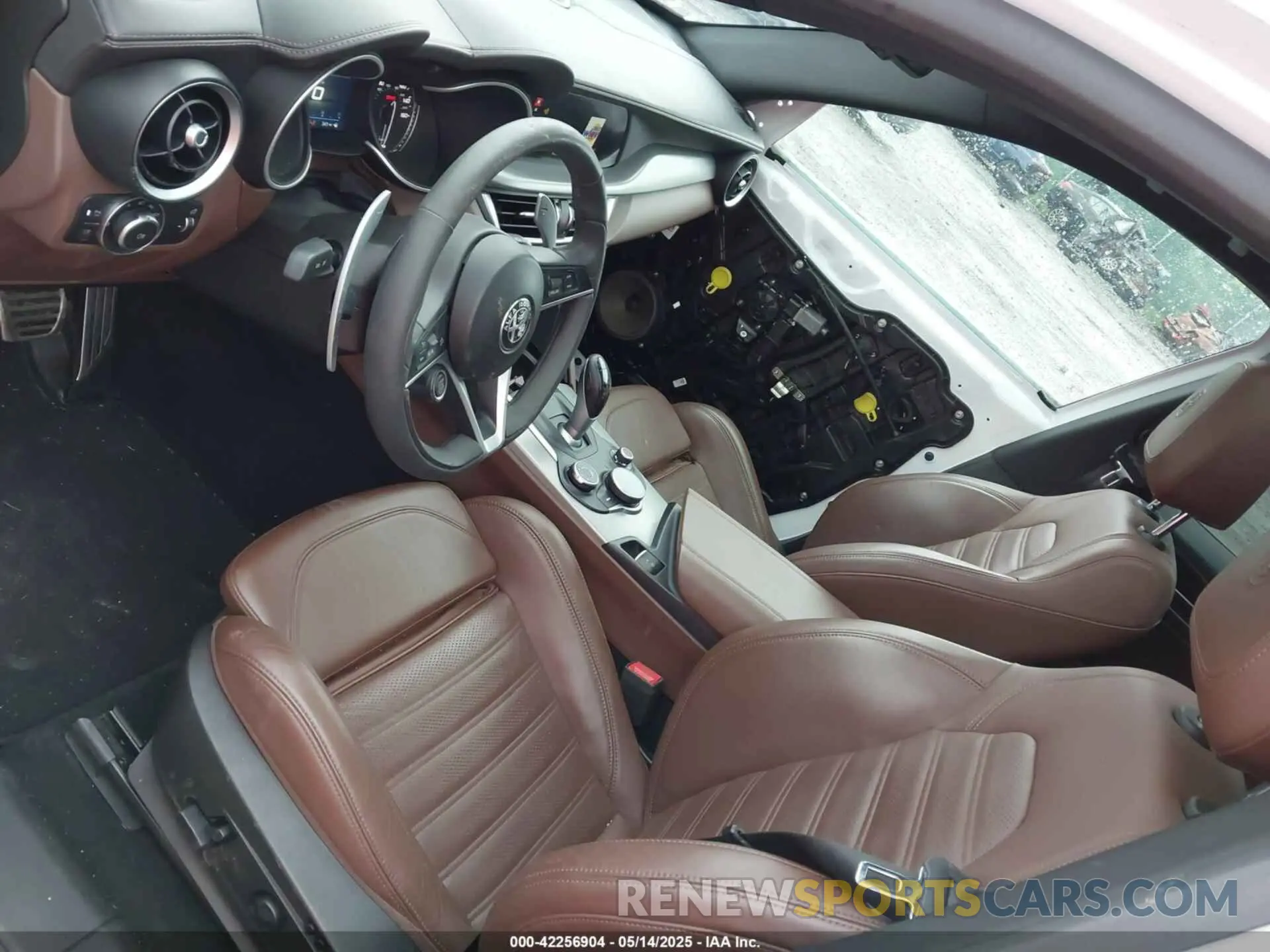 20 fotografías del automóvil dañado ZASPAKBN4K7C51007 ALFA ROMEO STELVIO 2019