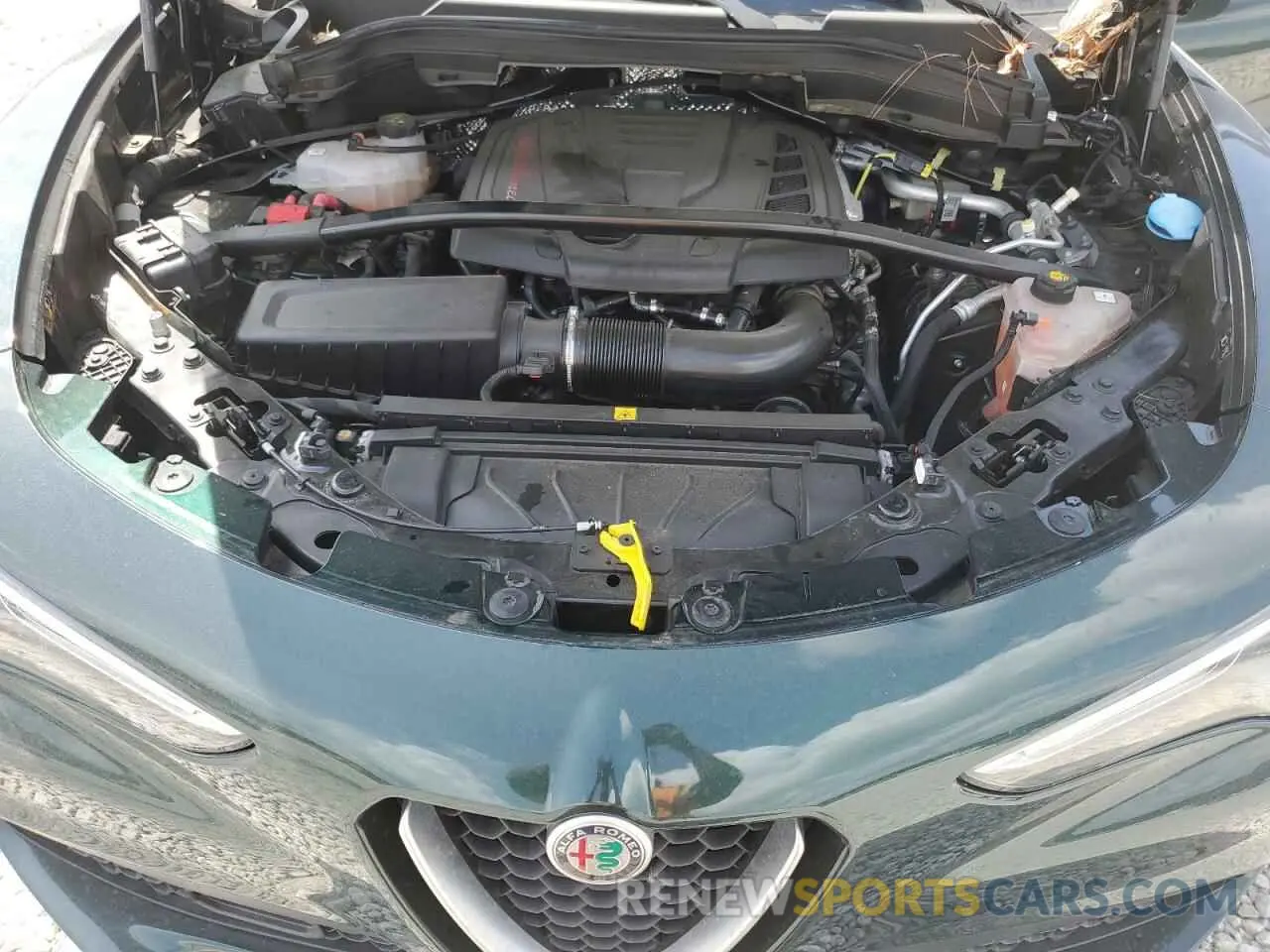 11 fotografías del automóvil dañado ZASPAKBN4K7C69619 ALFA ROMEO STELVIO 2019