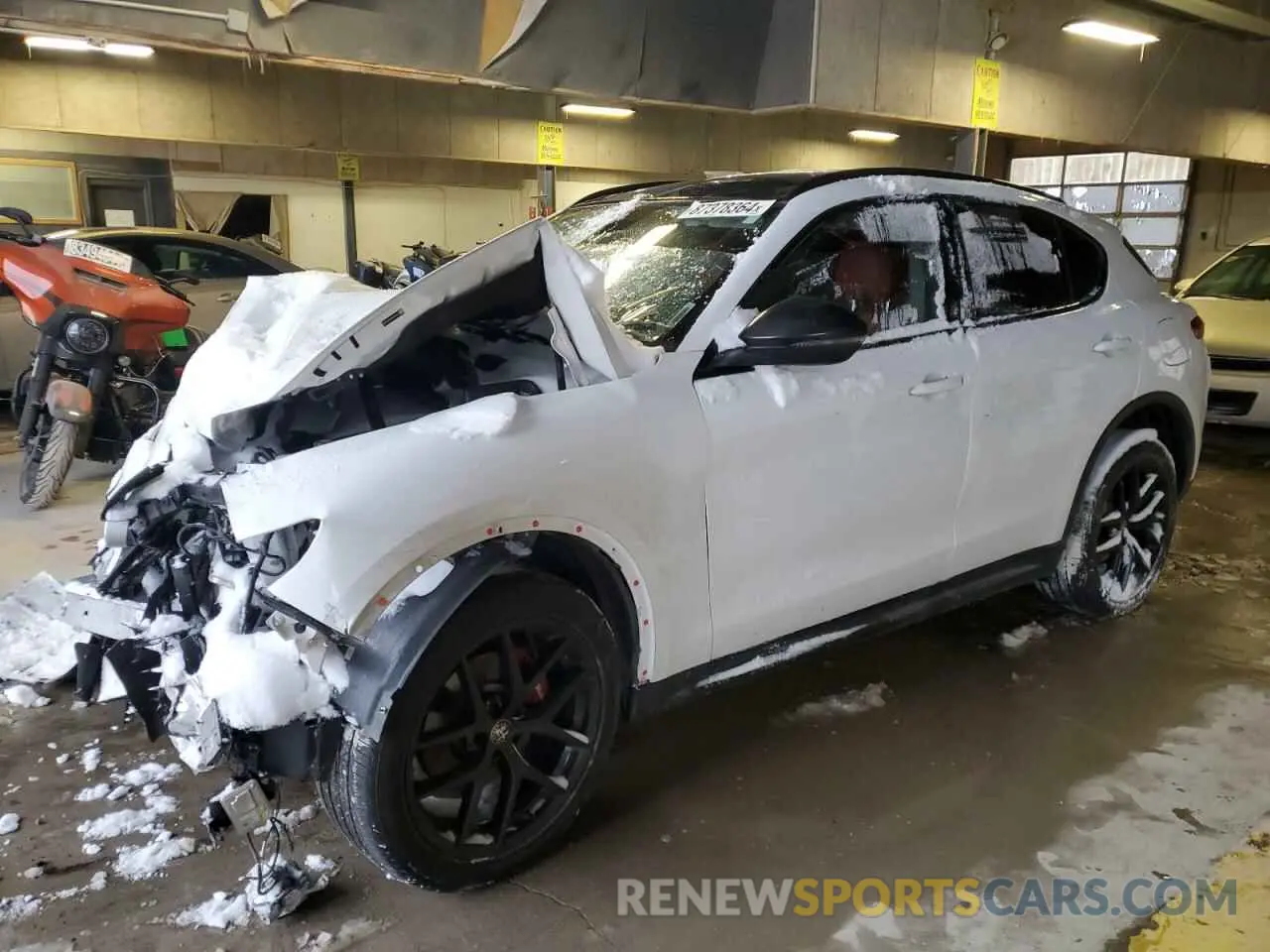 1 fotografías del automóvil dañado ZASPAJAN0L7C74801 ALFA ROMEO STELVIO 2020