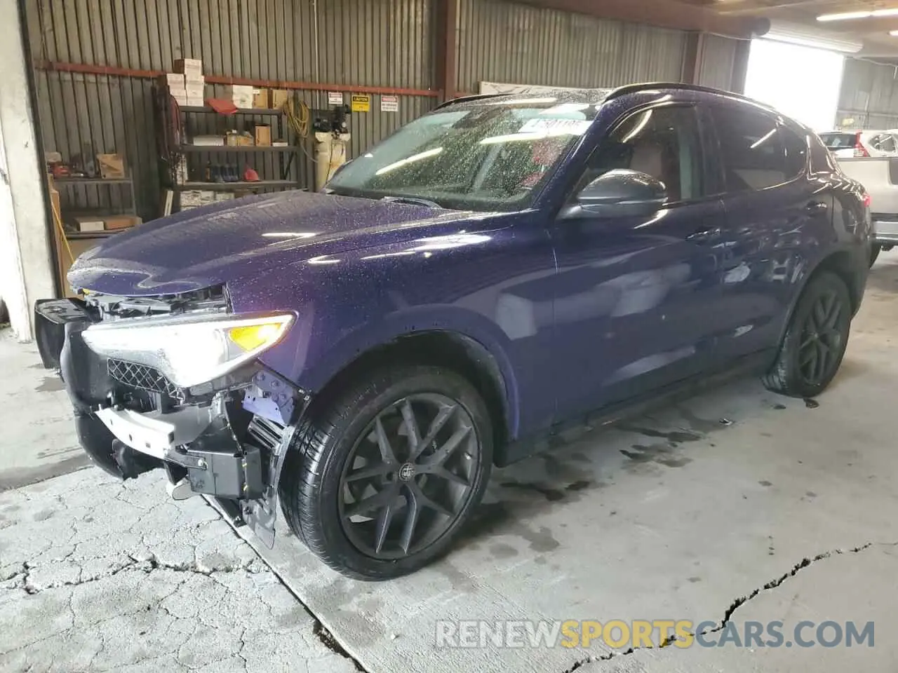 1 fotografías del automóvil dañado ZASPAJAN2L7C94032 ALFA ROMEO STELVIO 2020