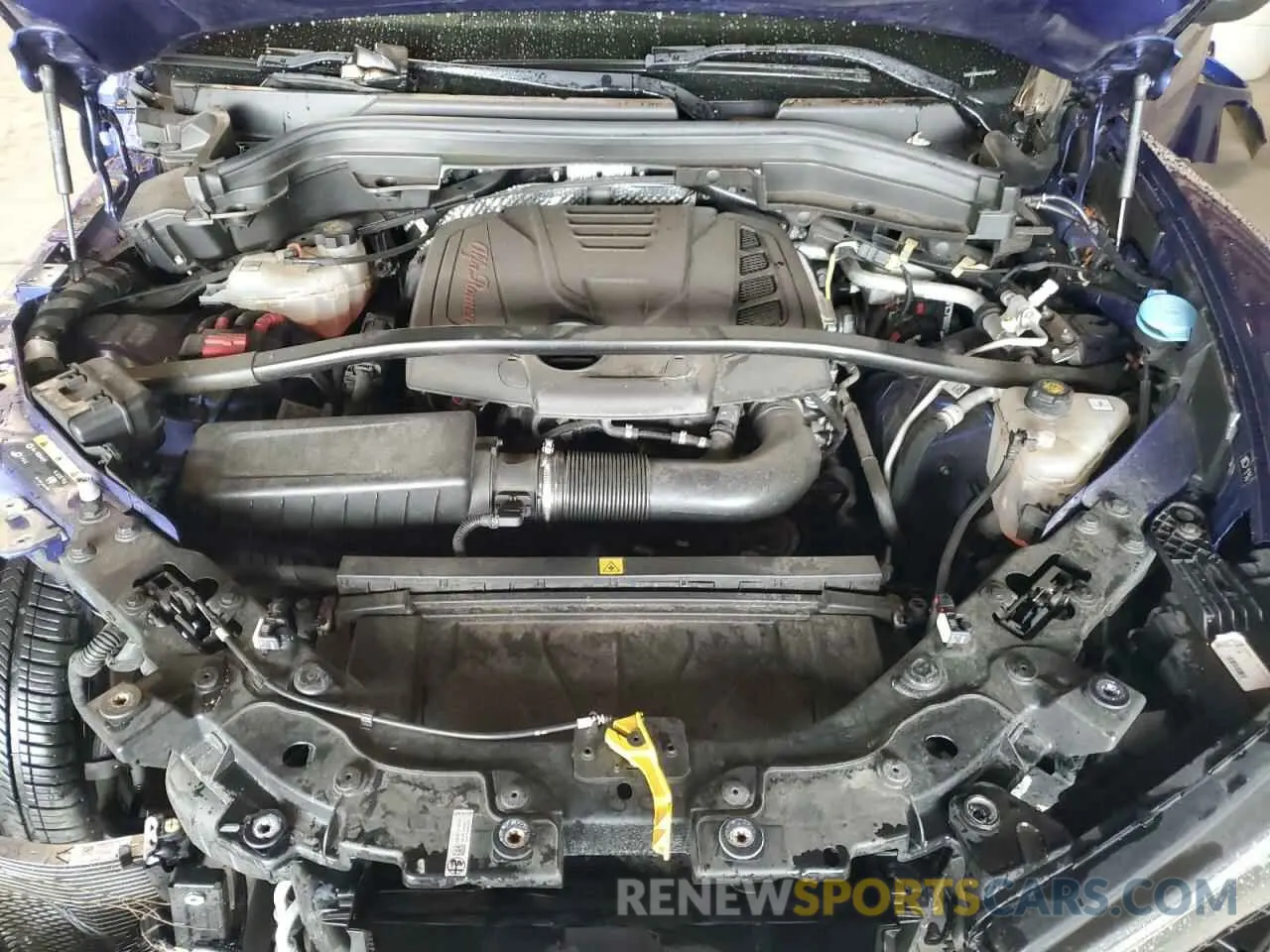 12 fotografías del automóvil dañado ZASPAJAN2L7C94032 ALFA ROMEO STELVIO 2020