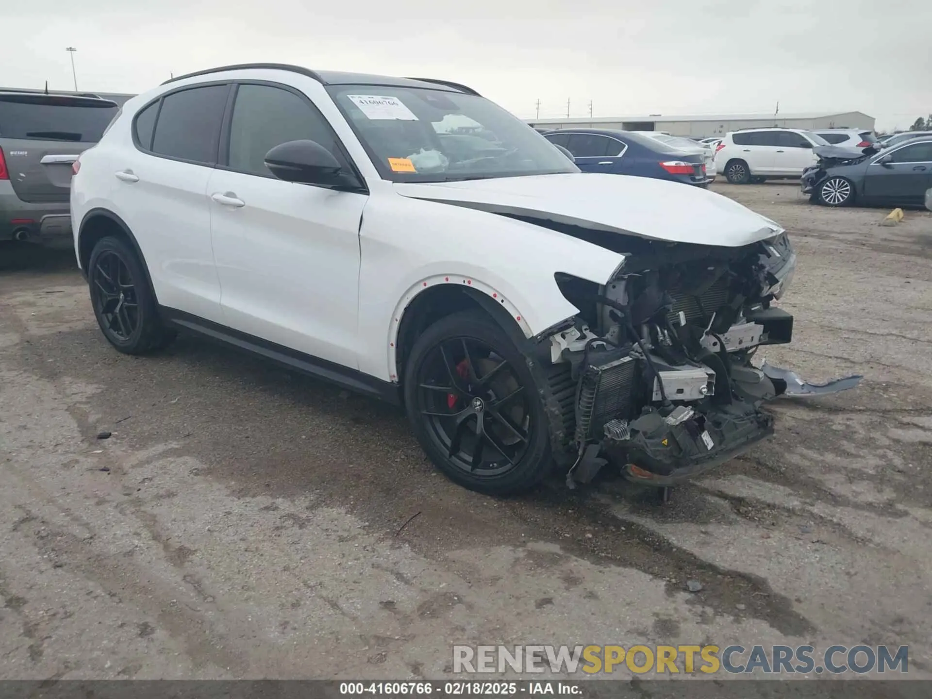 1 fotografías del automóvil dañado ZASPAJAN3L7C94007 ALFA ROMEO STELVIO 2020