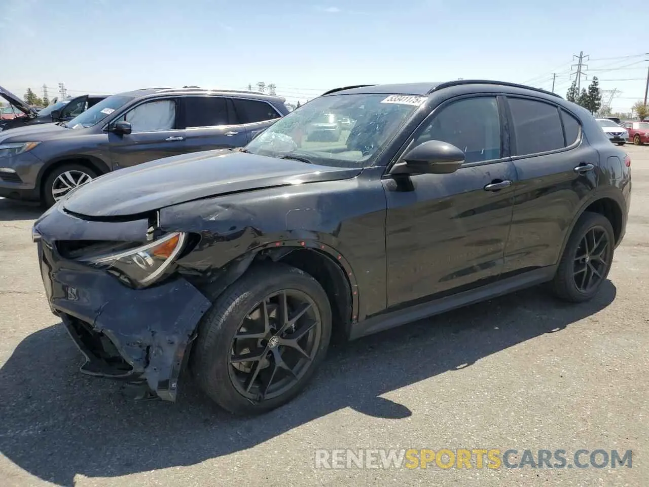 1 fotografías del automóvil dañado ZASPAJAN5L7C94798 ALFA ROMEO STELVIO 2020