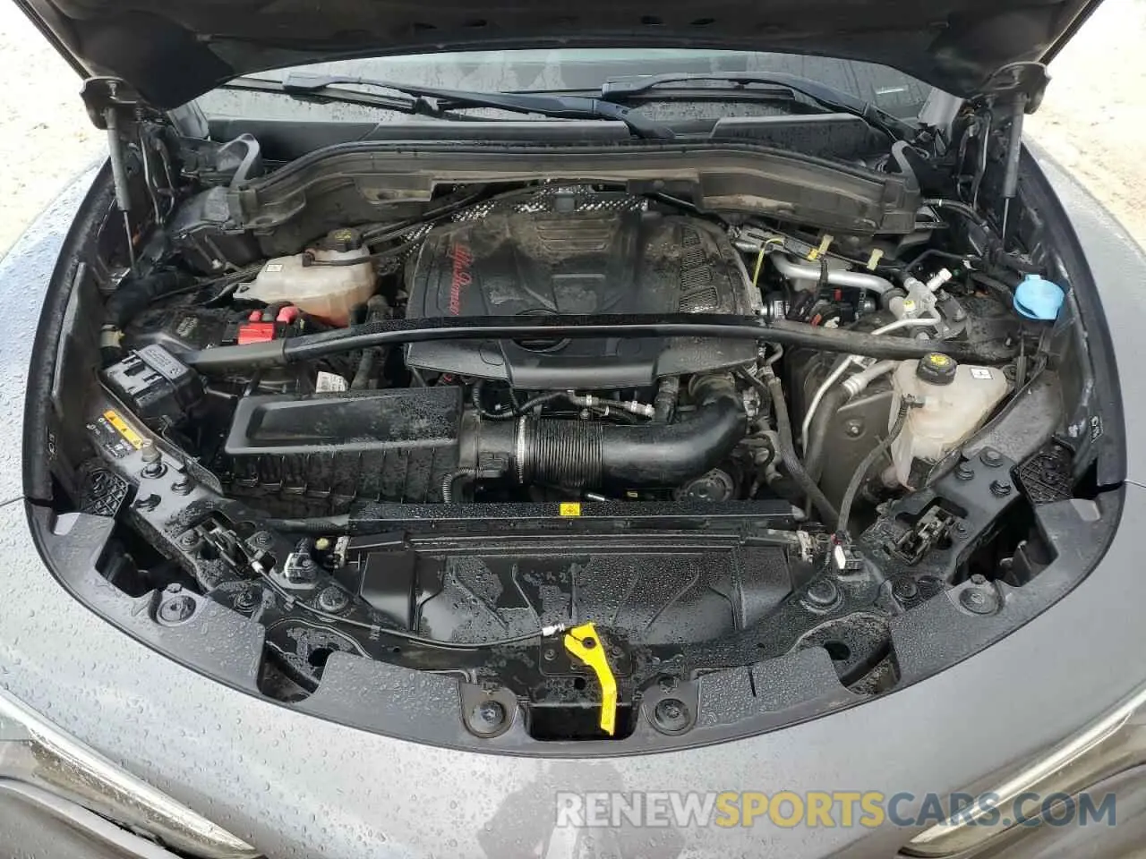 12 fotografías del automóvil dañado ZASPAJAN8L7C88994 ALFA ROMEO STELVIO 2020