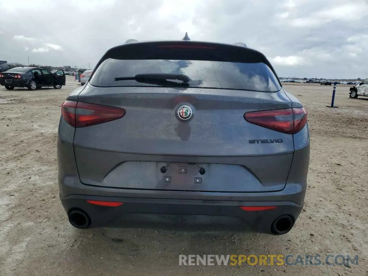 6 fotografías del automóvil dañado ZASPAJAN8L7C88994 ALFA ROMEO STELVIO 2020