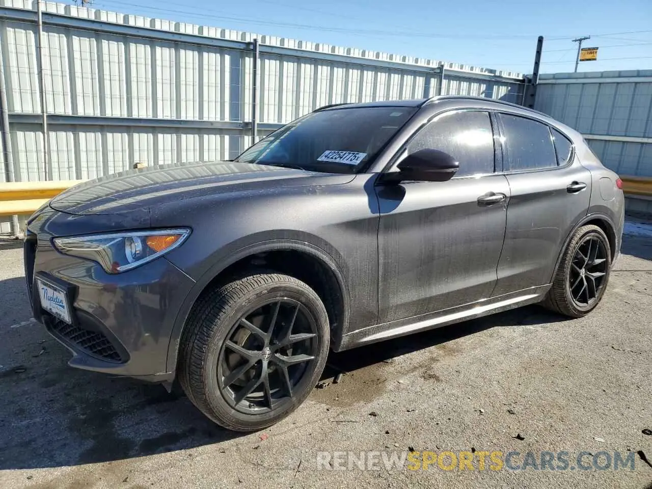 1 fotografías del automóvil dañado ZASPAKAN1L7C97395 ALFA ROMEO STELVIO 2020