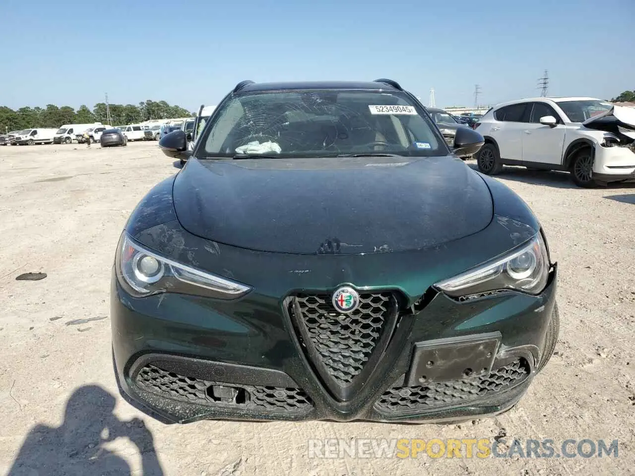 5 fotografías del automóvil dañado ZASPAKBN0L7C98780 ALFA ROMEO STELVIO 2020
