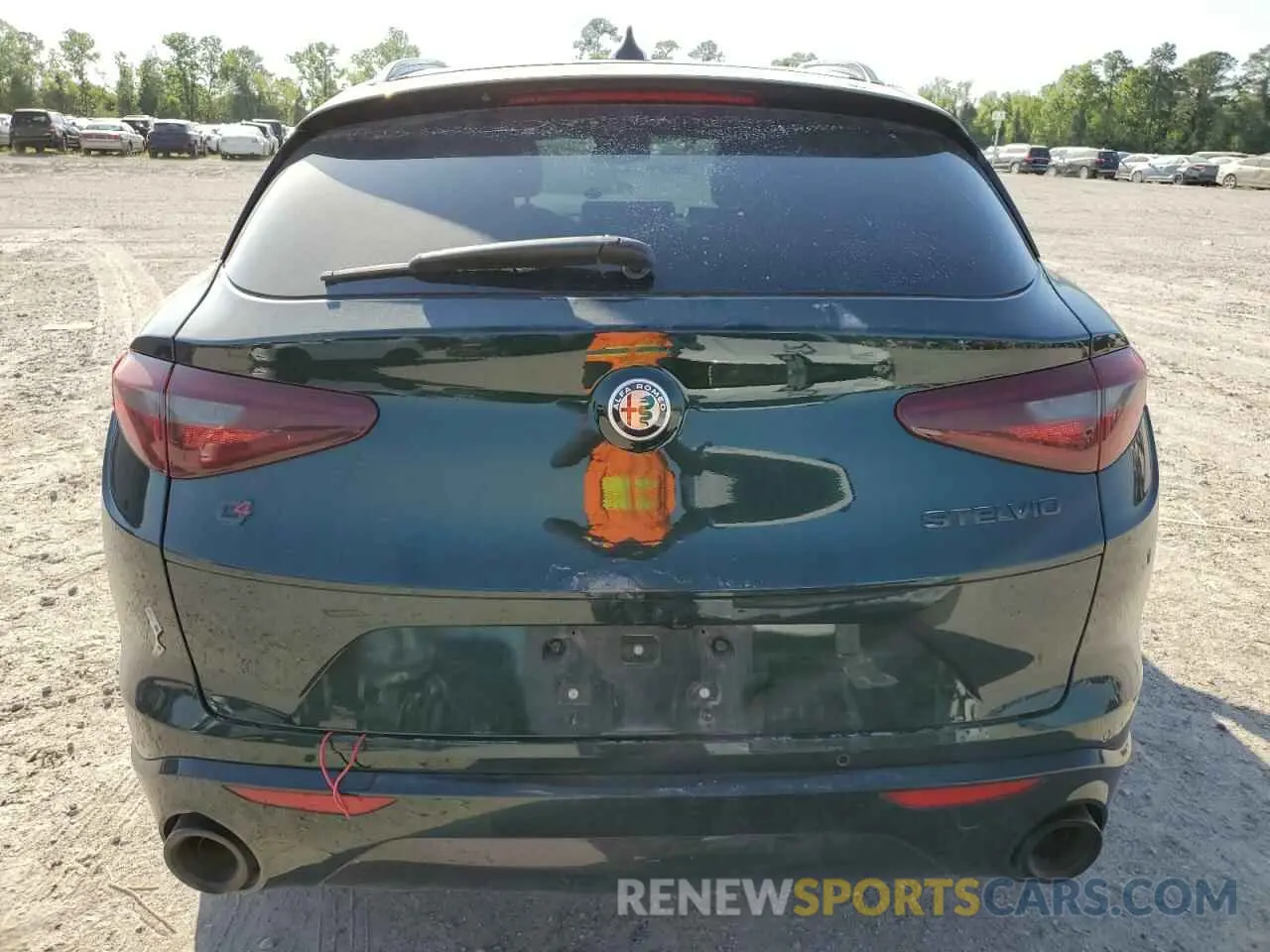 6 fotografías del automóvil dañado ZASPAKBN0L7C98780 ALFA ROMEO STELVIO 2020