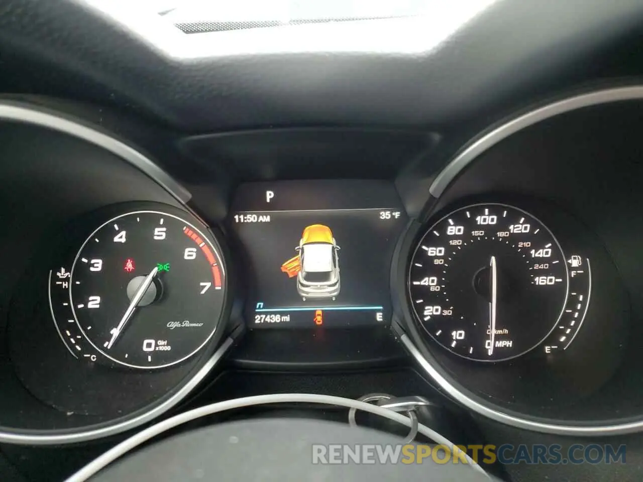 9 fotografías del automóvil dañado ZASPAKBN2L7C91524 ALFA ROMEO STELVIO 2020
