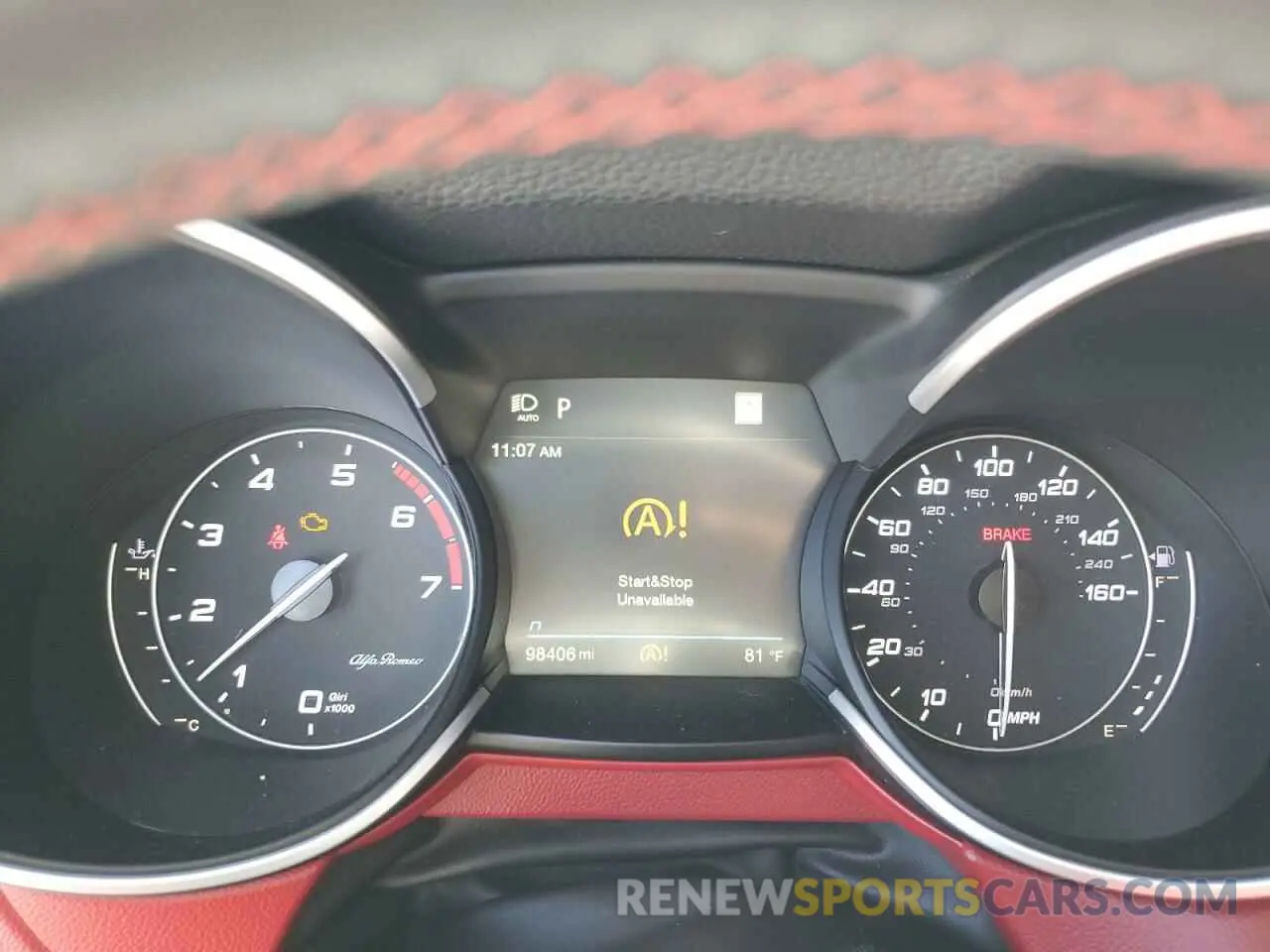 9 fotografías del automóvil dañado ZASPAKBN6L7C75472 ALFA ROMEO STELVIO 2020