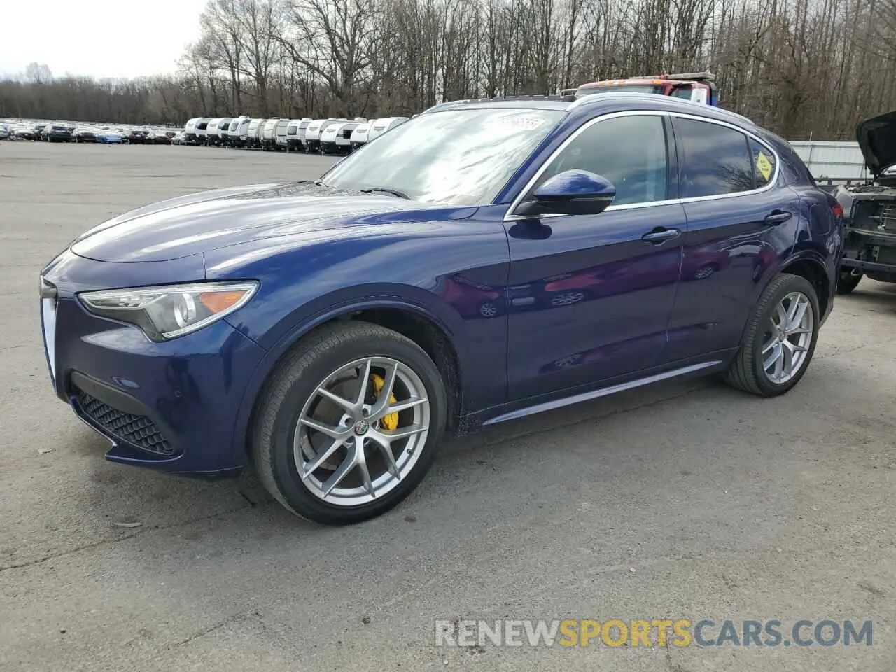 1 fotografías del automóvil dañado ZASPAKBN8L7C76865 ALFA ROMEO STELVIO 2020