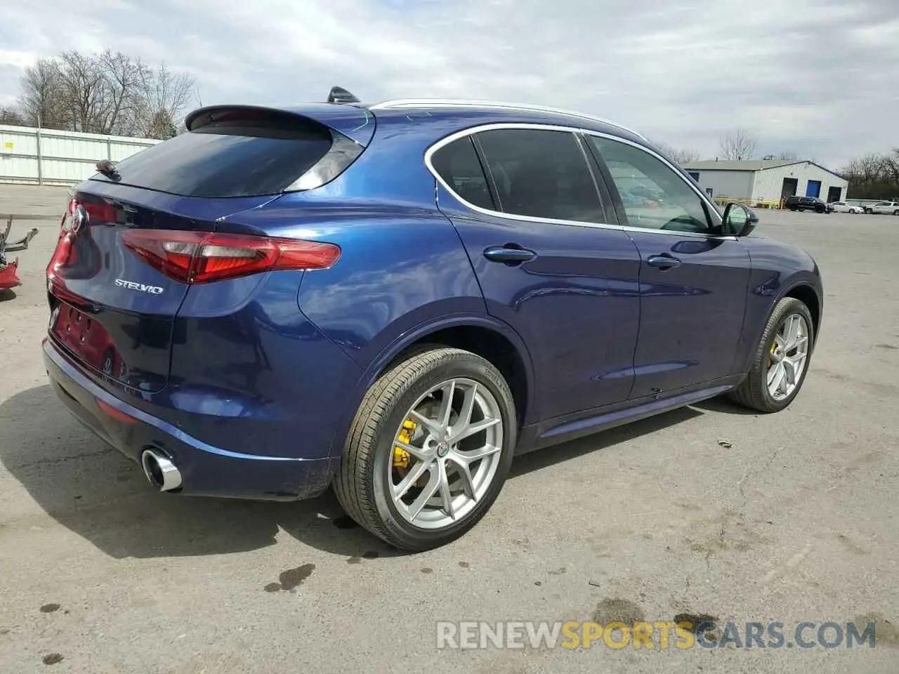 3 fotografías del automóvil dañado ZASPAKBN8L7C76865 ALFA ROMEO STELVIO 2020