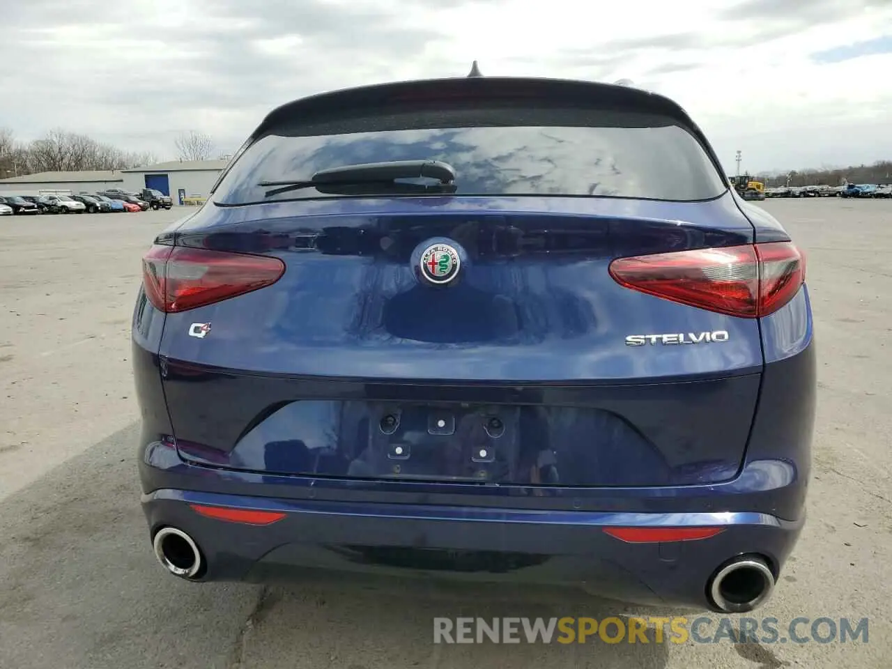 6 fotografías del automóvil dañado ZASPAKBN8L7C76865 ALFA ROMEO STELVIO 2020