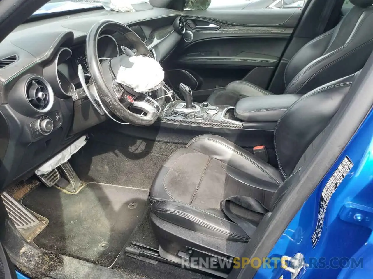 7 fotografías del automóvil dañado ZASPAKEV4L7C84005 ALFA ROMEO STELVIO 2020