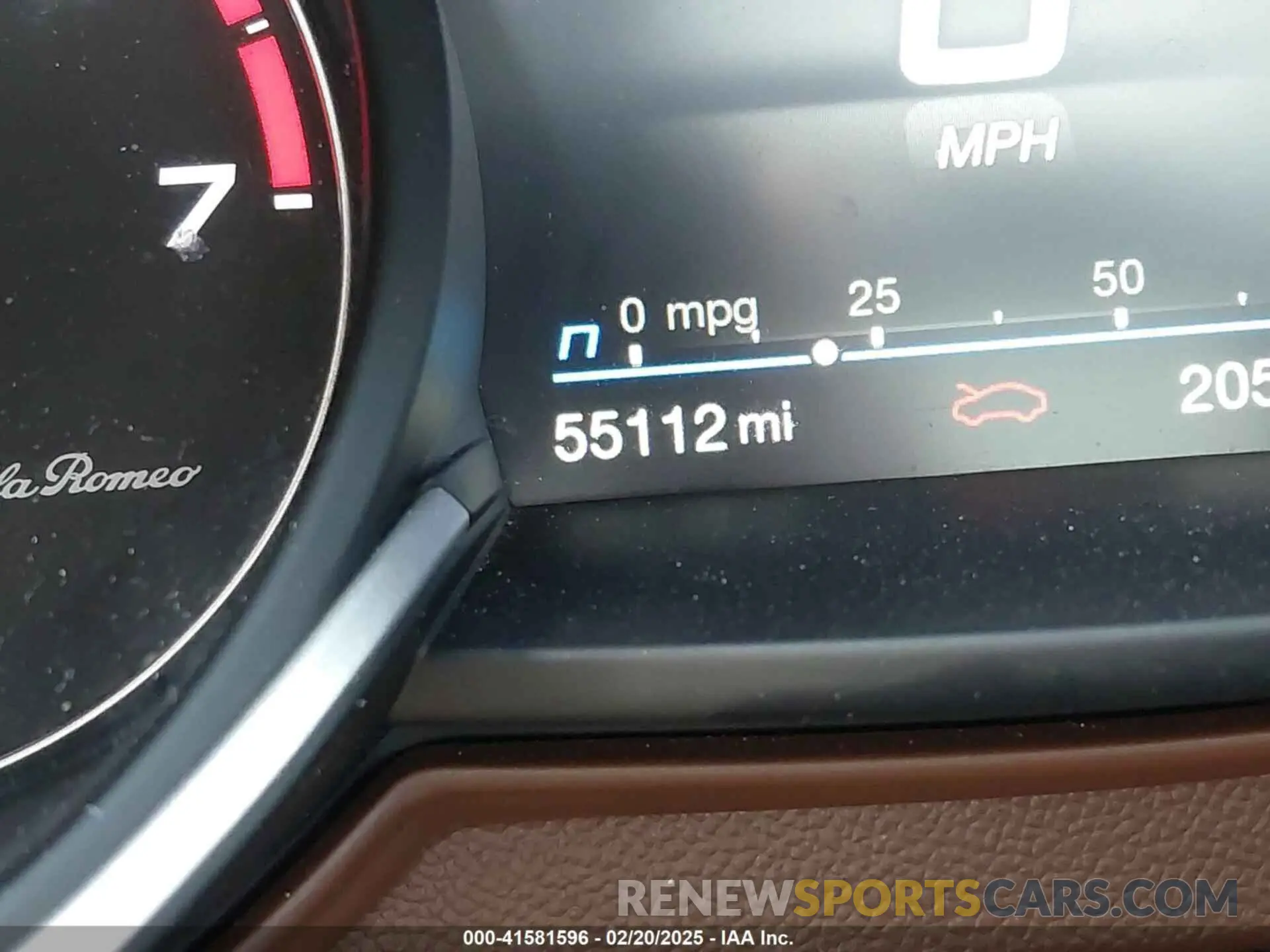 15 fotografías del automóvil dañado ZASPAJAN8M7D05357 ALFA ROMEO STELVIO 2021