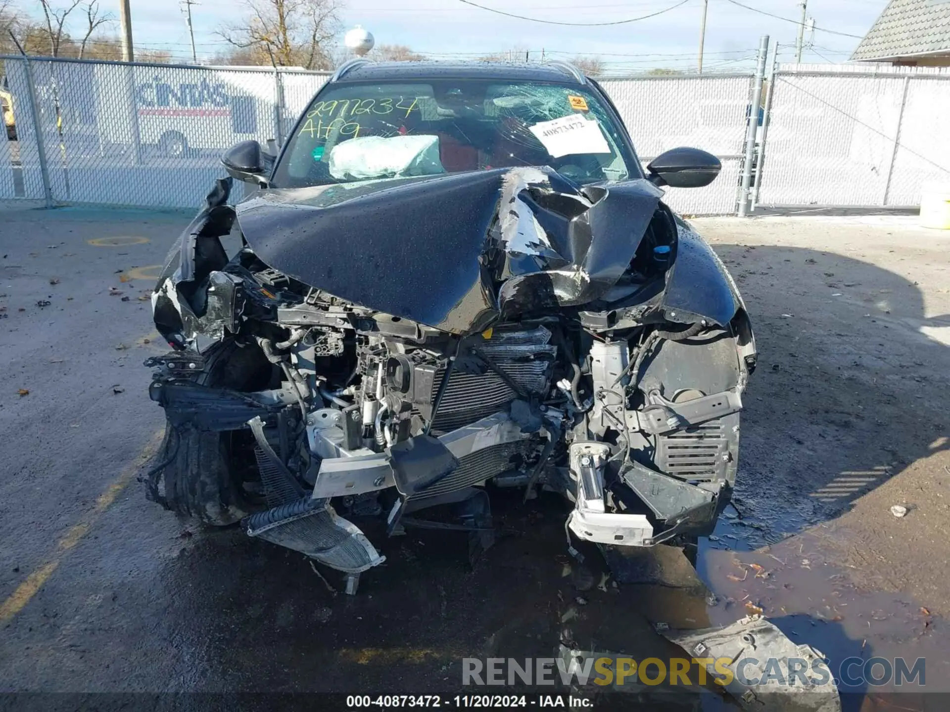 12 fotografías del automóvil dañado ZASPAKANXM7D08119 ALFA ROMEO STELVIO 2021