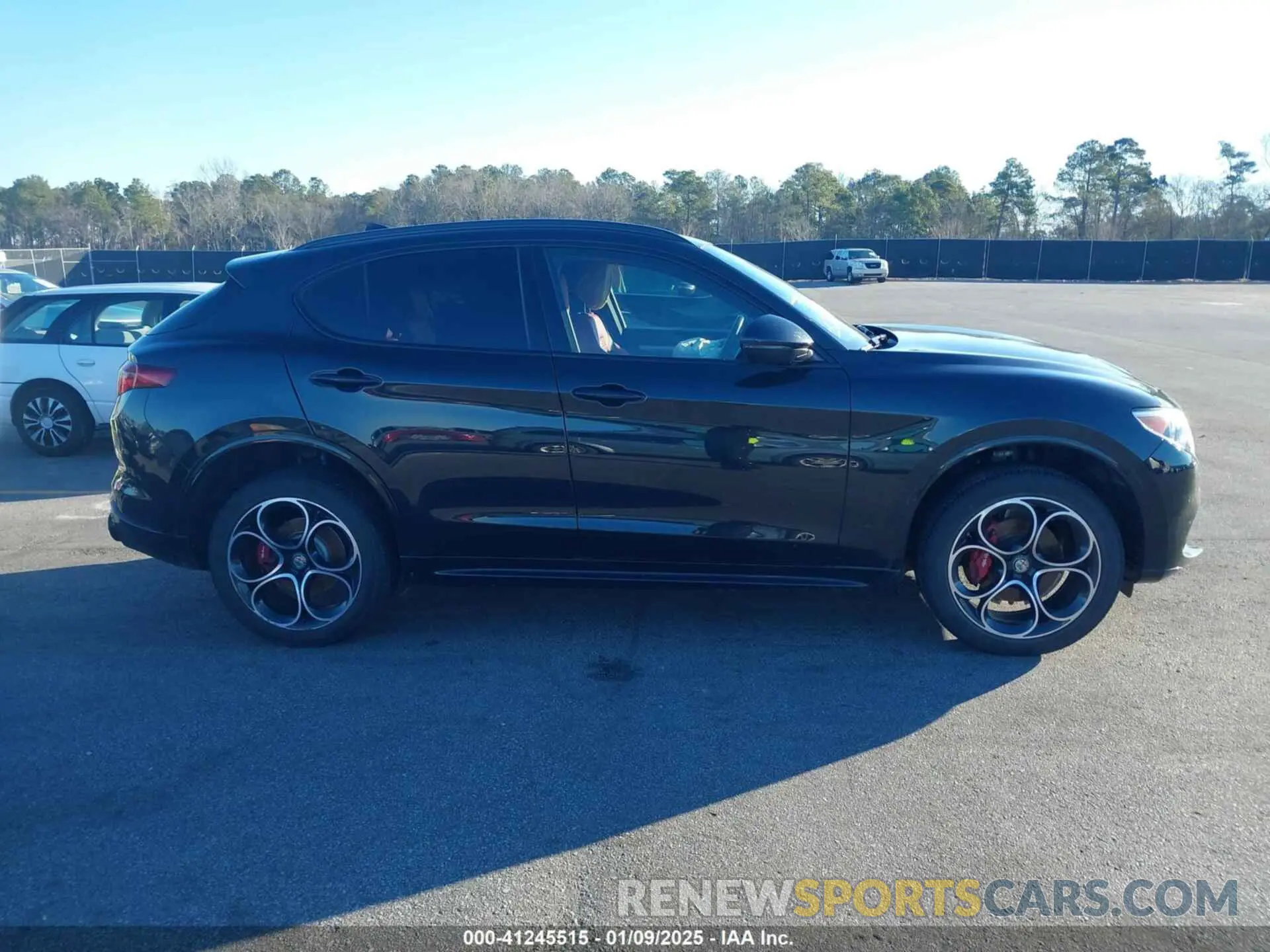 13 fotografías del automóvil dañado ZASPAKBN2M7D16097 ALFA ROMEO STELVIO 2021