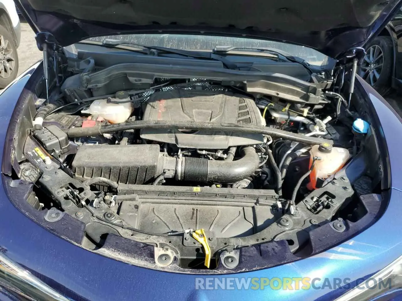12 fotografías del automóvil dañado ZASPAKBN3M7D09515 ALFA ROMEO STELVIO 2021